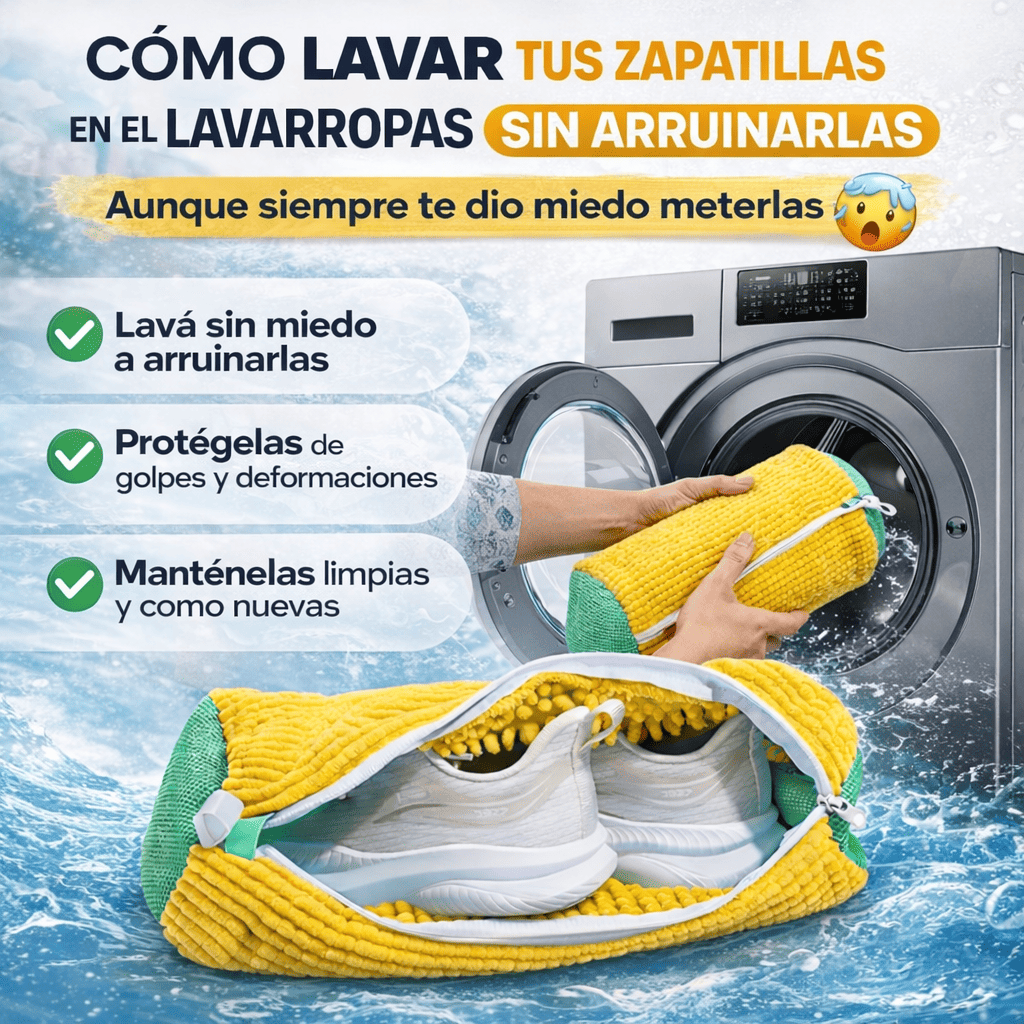 SneakWash® FUNDA PARA LAVAR ZAPATOS