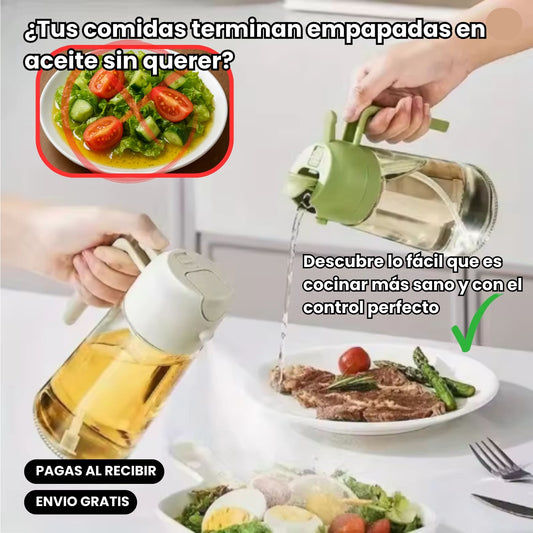 DISPENSADOR DE ACEITE - VIDRIO 473 ML